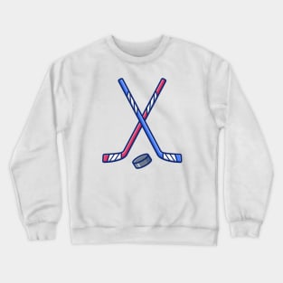 Hockey Sport Crewneck Sweatshirt